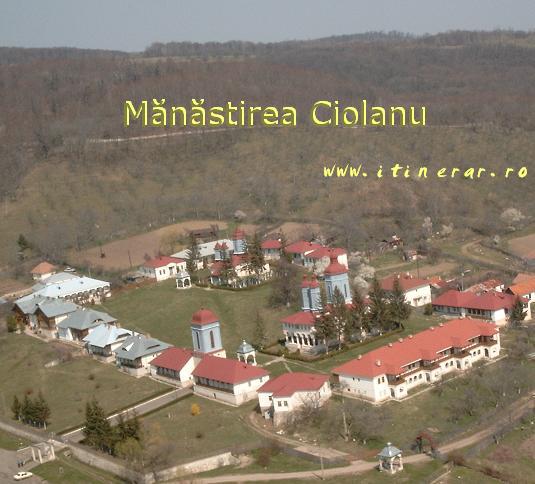 The Ciolanu Monastery landscape